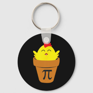 Pi Day Math T Shirt Funny Chicken Pot Pie T Shirt  Keychain