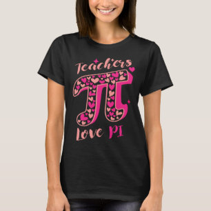 Pi Day Math Teacher 3 14 Pi Symbol Nerds Teachers T-Shirt