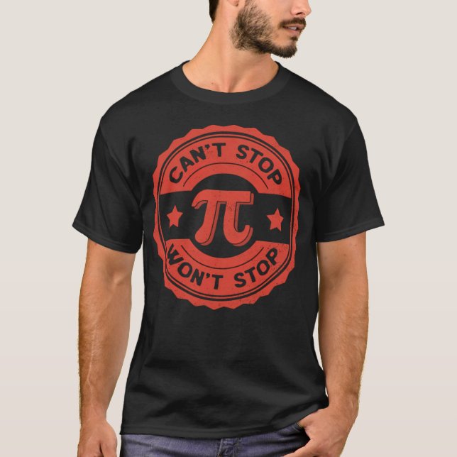 Pi Day Math Teacher Nerd Algebra Pi  diver  T-Shirt (Front)