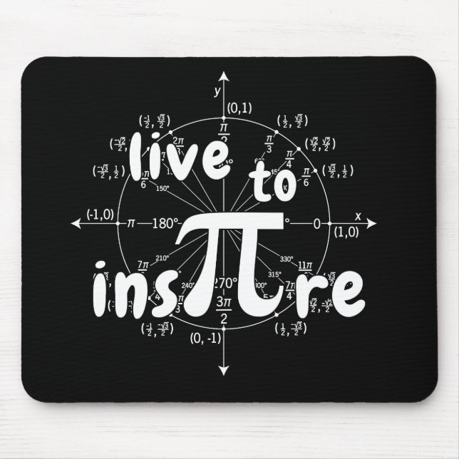 Pi day mouse pad (Front)