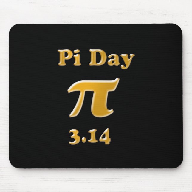 Pi Day Mouse Pad (Front)