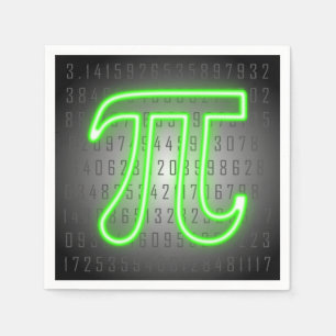 Pi Day Napkin