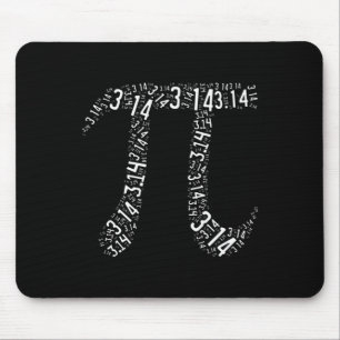 Pi Day - Nerd Geek - Love Math Pi Symbol - Kids Me Mouse Pad