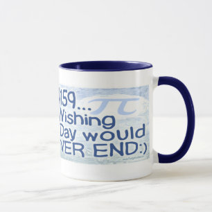 Pi Day Never Ends by Mudge Studios Mug