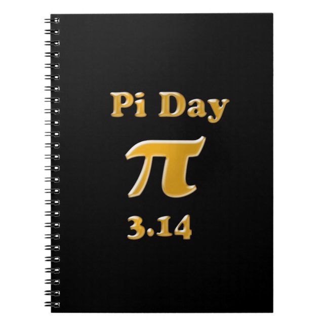 Pi Day Notebook (Front)