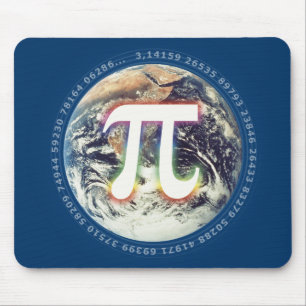 Pi Day on Earth Celebrate Math Mouse Pad