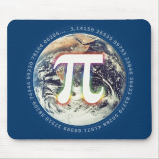 Pi Day on Earth | Celebrate Math Mouse Pad