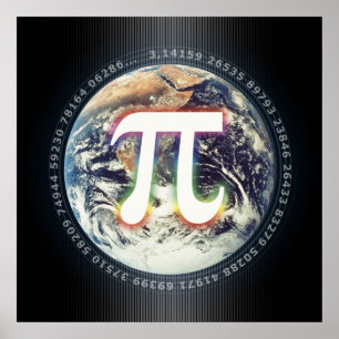Pi Day on Earth - Poster des mathématiques