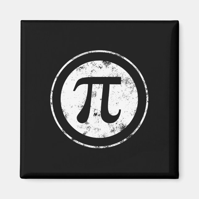 Pi Day Pi Maths Magnet (Front)