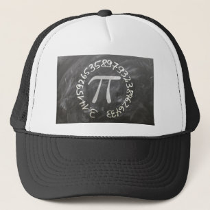 Pi Day PiDay Chalkboard Education Trucker Hat