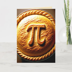 Pi Day Pie Holiday Card