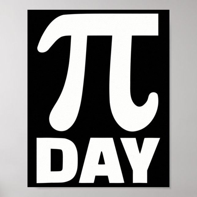 Pi Day  Poster (Front)