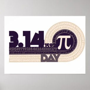 Pi Day Poster