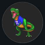 Pi Day Rex Dinosaur T Shirt Math Gift Men Women Ki Classic Round Sticker<br><div class="desc">Pi Day Rex Dinosaur T Shirt Math Gift Men Women Kids</div>