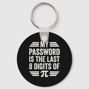 Pi Day Shirt Kids Keychain