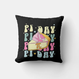 Pi Day Shirt Kids Pi Day Shirt Women Pi Day Math T Throw Pillow