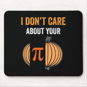 Pi Day Shirt Pi Symbol Onion Funny Math Teacher Pi Mouse Pad