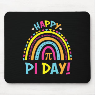 Pi Day Shirt Spiral Pi Math Teacher 3 14 Leopard R Mouse Pad
