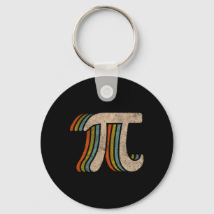 Pi Day Shirt Spiral Pi Math Teacher Student Kids P Keychain