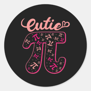 Pi Day Shirt Women Kids Men Toddler Math Teacher C Classic Round Sticker