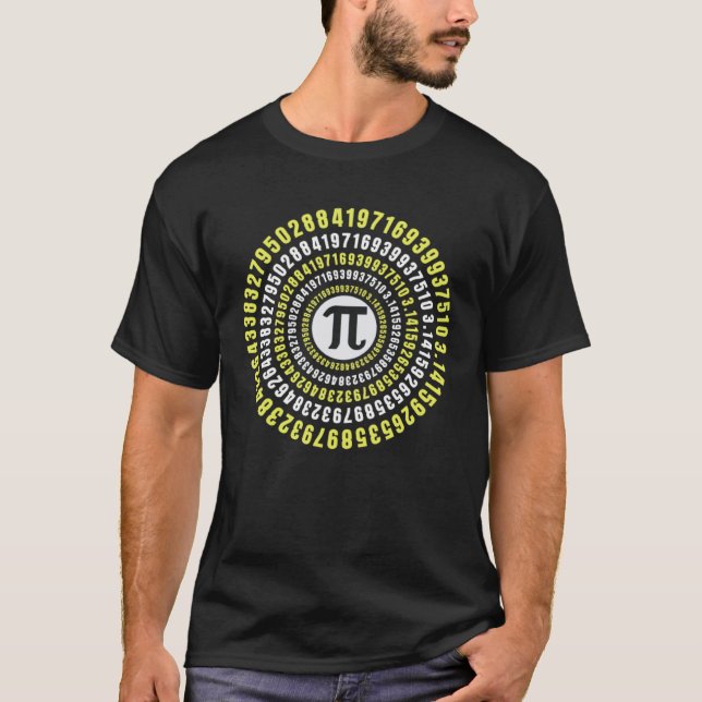 Pi Day Symbol Circle  Math Teacher Present  Number T-Shirt (Front)
