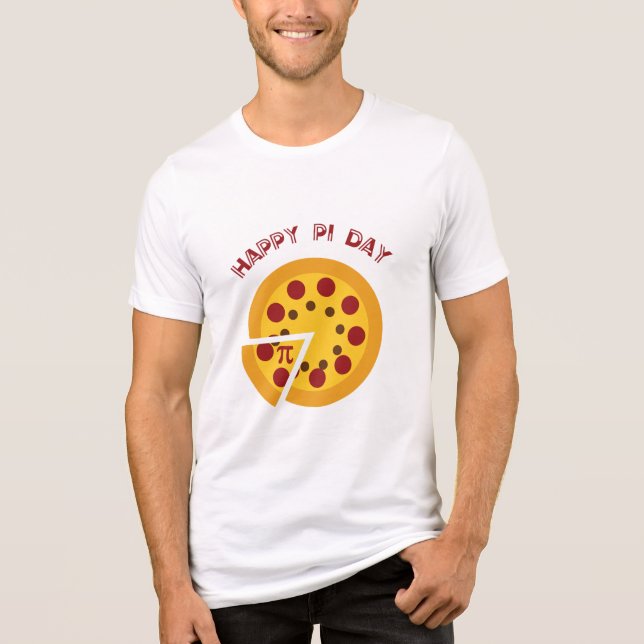 PI DAY T-shirt  Tri-Blend Shirt (Front)