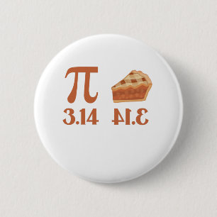 Pi Day Toddler Math Teacher Funny Pie Gift 2 Inch Round Button