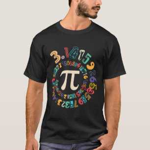 Pi Day Vintage Pi Number 3 T-Shirt