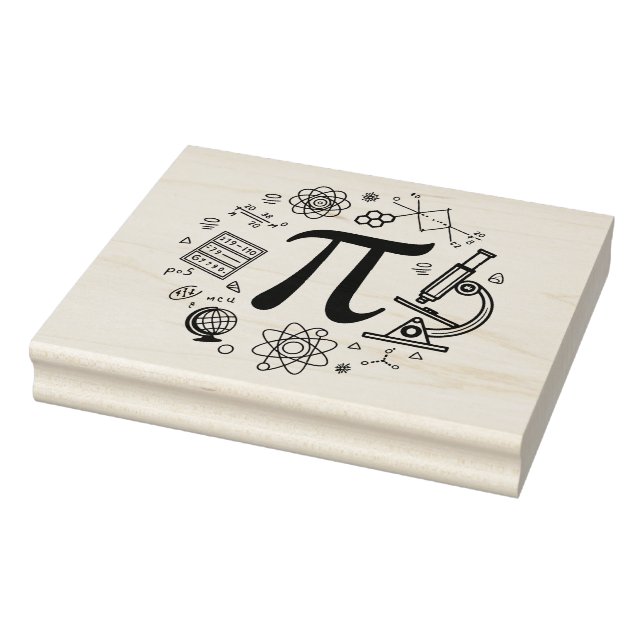 Pi Enthusiast Rubber Stamp (Stamp)