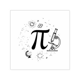 Pi Enthusiast Self-inking Stamp