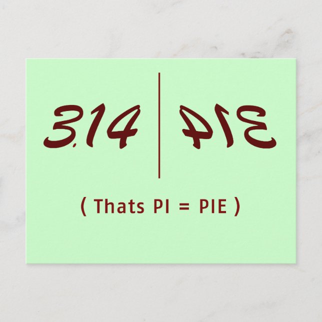 PI Fun Postcard (Front)