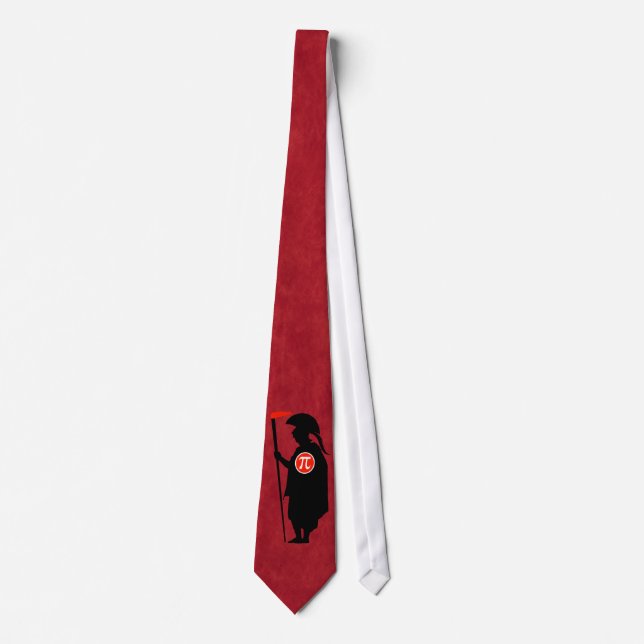 Pi Guy Early Greek Tie (Front)