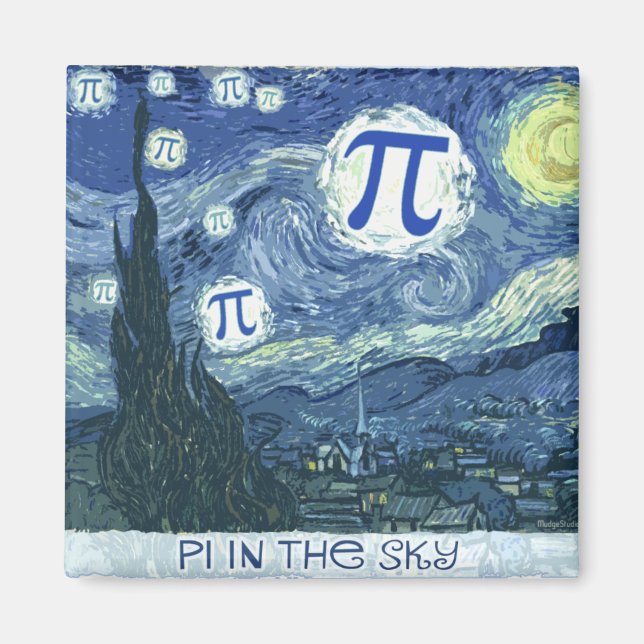 Pi in the Sky Magnet (Front)