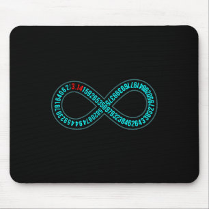Pi Infinity Pi Day Lover Math Teacher Mathematicia Mouse Pad