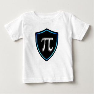 Pi Irrational Shield Mathematics 14 Happy march Pi Baby T-Shirt