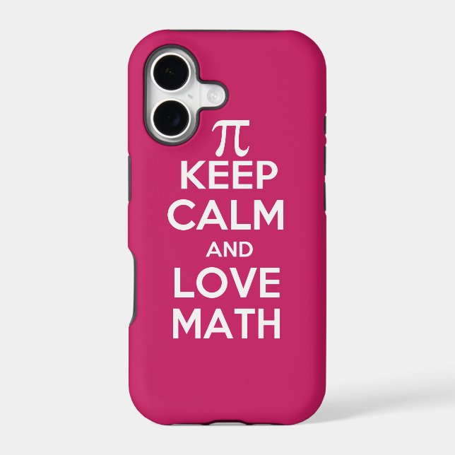 Pi keep calm and love math (Back)