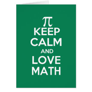 pi keep calm and love math