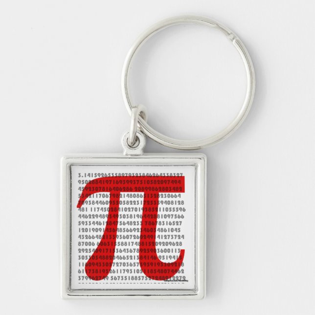 pi keychain (Front)