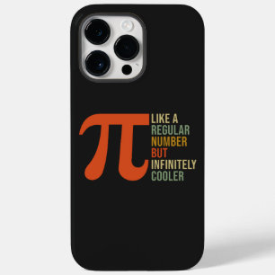 Pi Like a Regular Number But Cooler Funny Pi Day Case-Mate iPhone 14 Pro Max Case