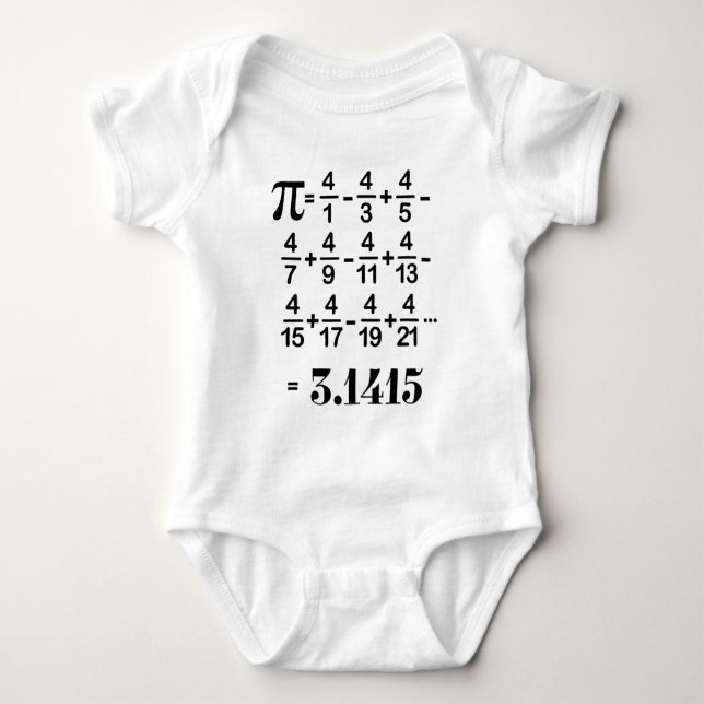 Pi March 14 Baby Bodysuit (Front)