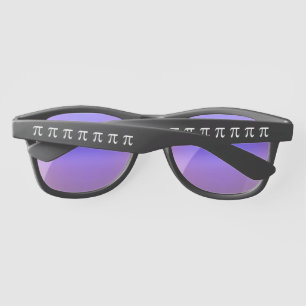 pi math symbol pattern sunglasses