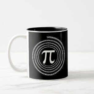 Pi Mathematics Pi Maths Two-Tone Coffee Mug