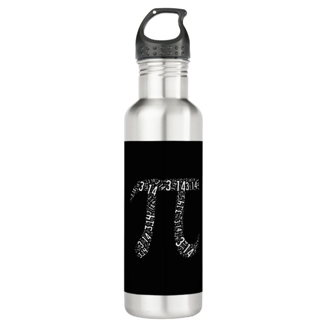 Pi Maths Nerd 710 Ml Water Bottle (Front)