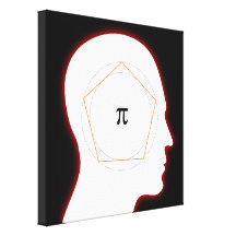 Pi Mind - Canvas Stretched Canvas Print