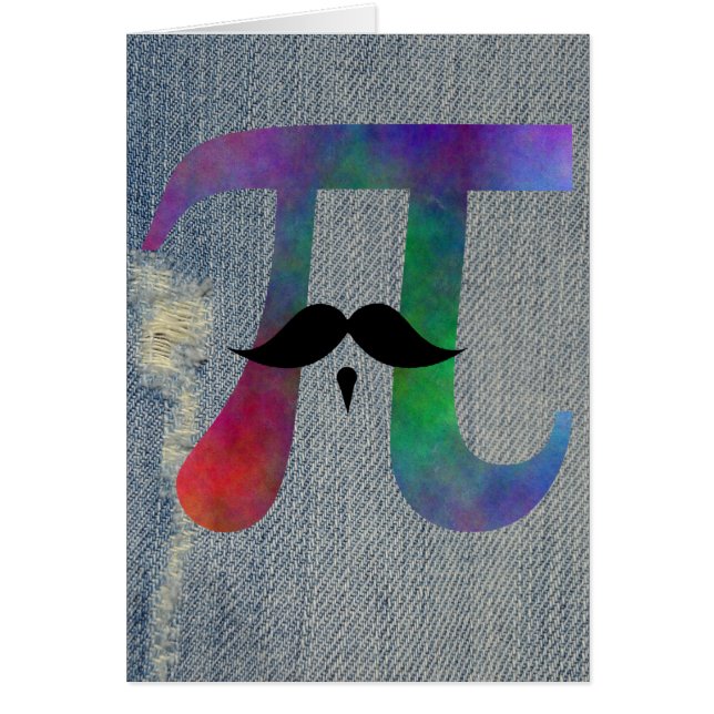 Pi Moustache Symbol (Front)