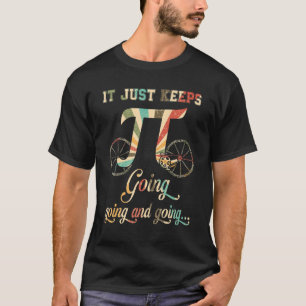 Pi Number Bicycle Bike - Retro Vintage Symbol Pi D T-Shirt