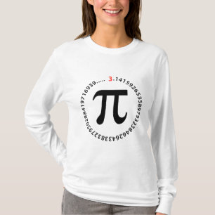 Pi Number Design T-Shirt