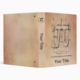 Pi Number Drawing Binder