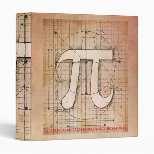 Pi Number Drawing Binder