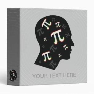 Pi Number Personalizable Math Binder